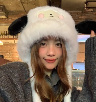 小羊帽子图片