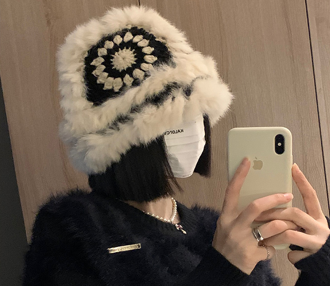 毛呢渔夫帽